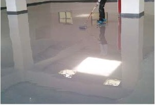 环氧防静电自流平涂装系统